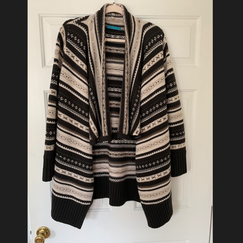 Alice and Olivia Cardigan 100% Wool